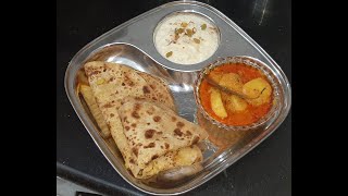 Vegthali recipe by Sarwar's kitchen, subh subh garma garm nashte ki thali,nashta recipe