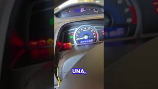 Como reiniciar el porcentaje de la vida util del aceite en tu honda civic 8th gen. #oilchange #honda
