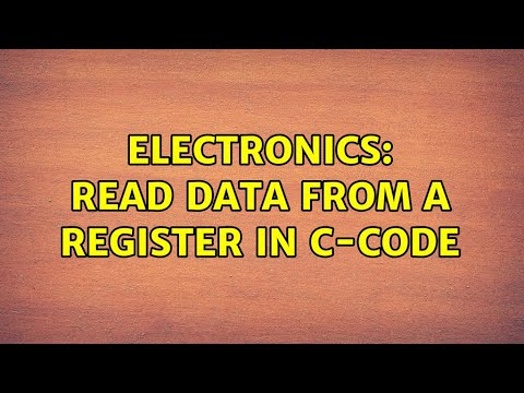 Electronics: Read data