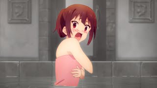 Boy and girl just take a bath together, it's anime | Nimemo