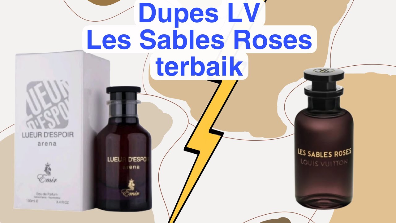 louis vuitton les sables roses dupe