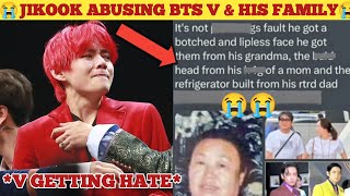 BTS V Family Getting Hate 😭|Jikook Abusing V & his Family 😭|#bts #taehyung #btsv