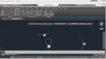 150 (PARAMETRIC TOOLS) (GCVERTICAL) VERTICAL AND VERTICAL POINT GEOMETRIC CONSTRAINT AUTOCAD,