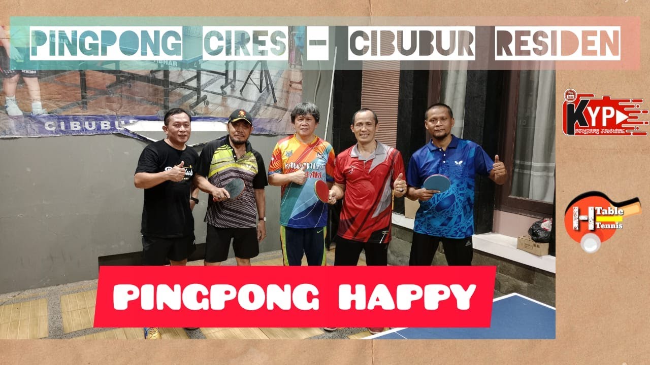 PINGPONG HAPPY ‼️H. SAMIT 🆚 ALEX SUPIT‼️PINGPONG ASYIK, PINGPONG CIRES ...