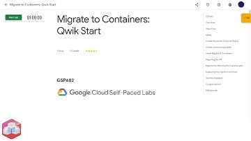 Qwiklabs | Migrate to Containers: Qwik Start [GSP682]