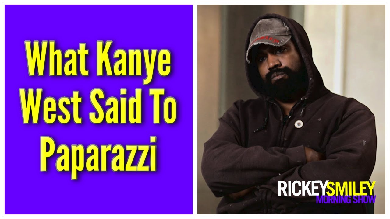 What Kanye West Said To Paparazzi