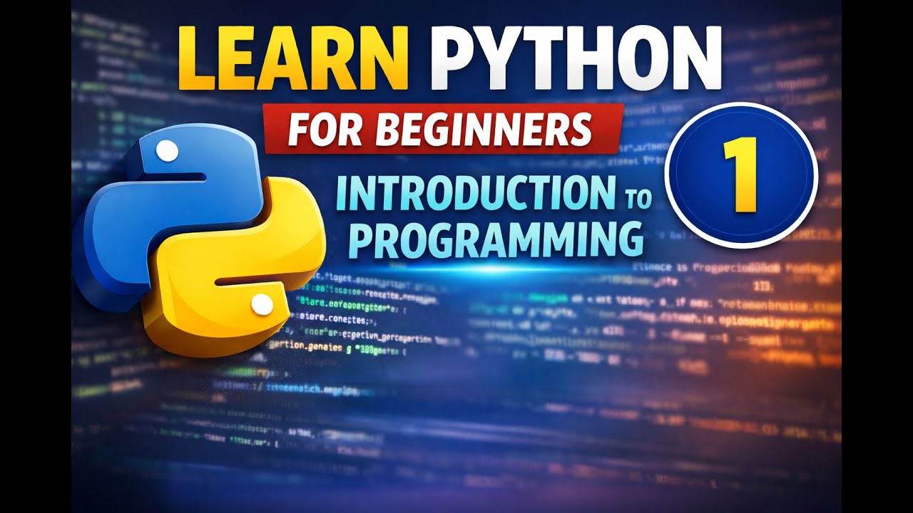1. Python Tutorial for Beginners | Introduction to Python Programming ...
