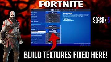 How to Fix Low Builds Textures Problem on Performance Mode in Fortnite - Fix Mobile Build Textures
