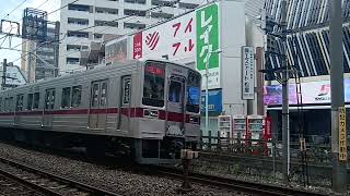 東武10030系  11640編成+11440編成　急行　池袋行き　大山駅通過