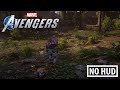 Marvels avengers  gameplay iron manmighty thorcaptain america no hud