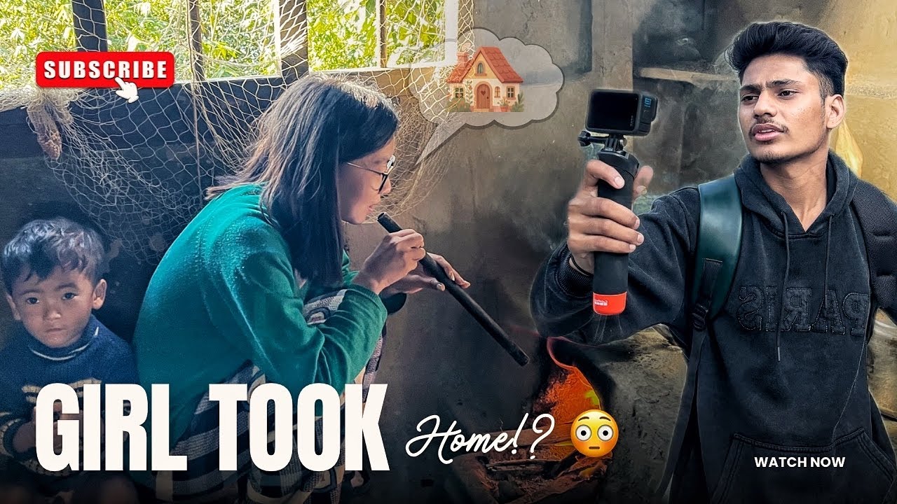 Unexpected Village Tour | A Nepali Girl Invited Us Home 🤯