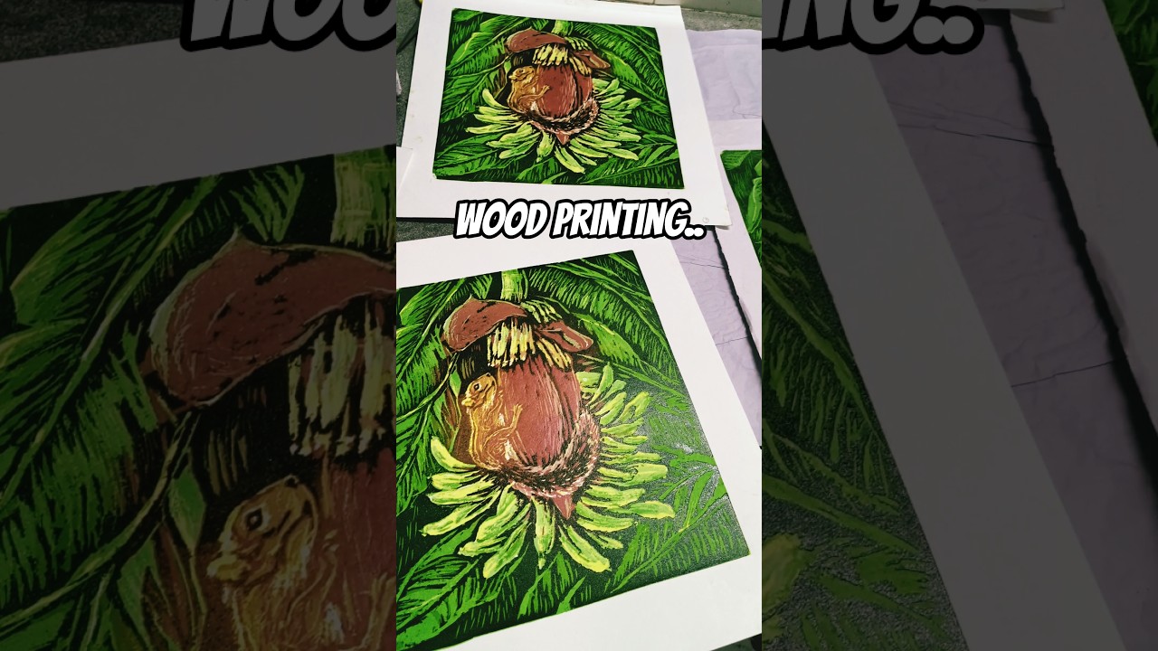 Wood carving!🥰#shorts #painting