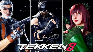 Tekken 8 - 10 Batman Inspired Character Customization #tekken #tekken8