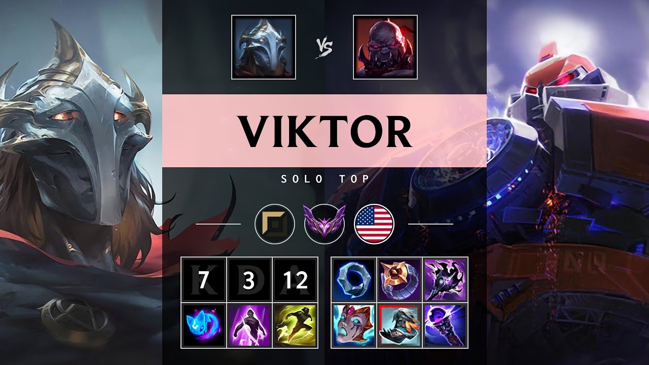 Viktor Top vs Sion - NA Master Patch 25.04
