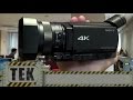 Sony AX100 4K Cine familiar a 4K Review