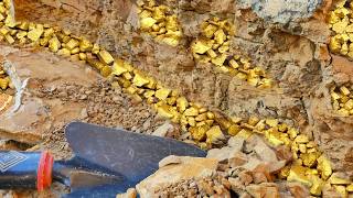 The Motherlode Discovery! Massive Gold Nuggets Found in the Wall, I Can’t Believe My Eyes...