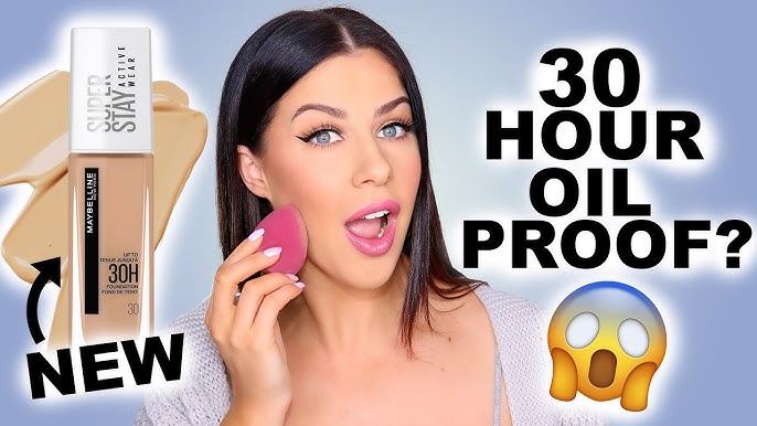 Maybelline Super Stay 30HR ACTIVE WEAR Foundation Review | Shonagh Scott -  YouTube