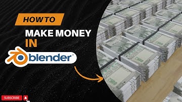 Create a Stack of Cash in Blender | Tutorial (Geometry Nodes)