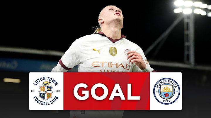 FOURTH GOAL Haaland | Luton Town 2-4 Manchester City | Fifth Round | Emirates FA Cup 23-24