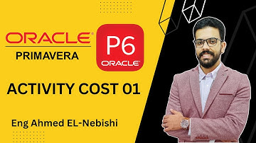How To Insert Activity Cost From BOQ To Primavera P6 - Part 01 - تحميل التكاليف