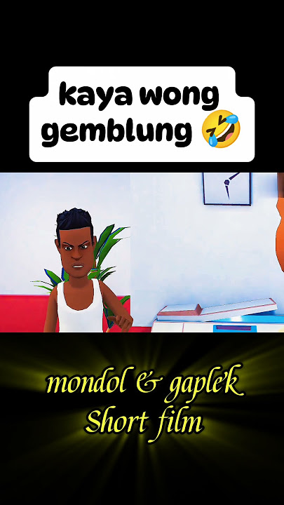 Kaya wong Gemblung #animation #trending #foryou