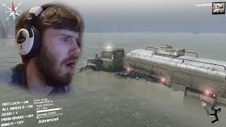 Spin Tires Tomcat vs The Flood | ALMOST DROWNED! screenshot 3