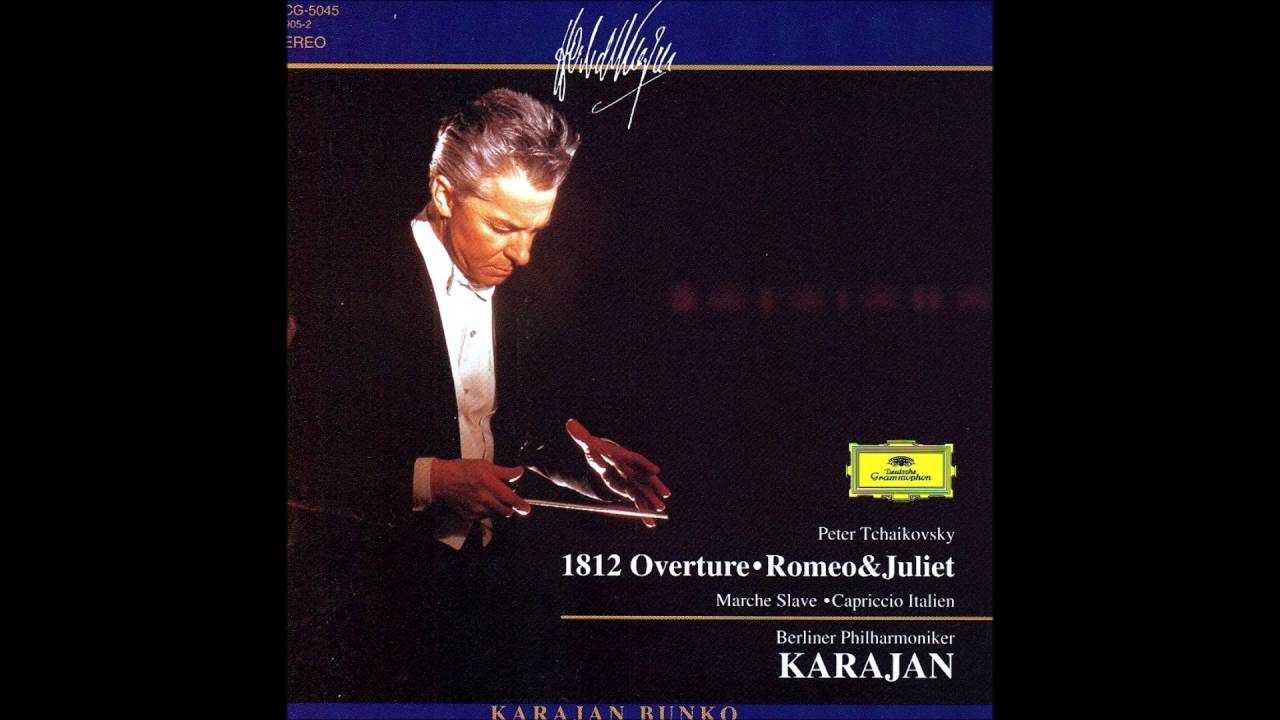 Tchaikovsky - Capriccio إيتالين Op.45　 Karajan　 برلين الفيلهارمونية