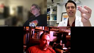 Mathematician Jesse Brown and his friend Jeremiah Brennan interviewing physicist Sky Darmos