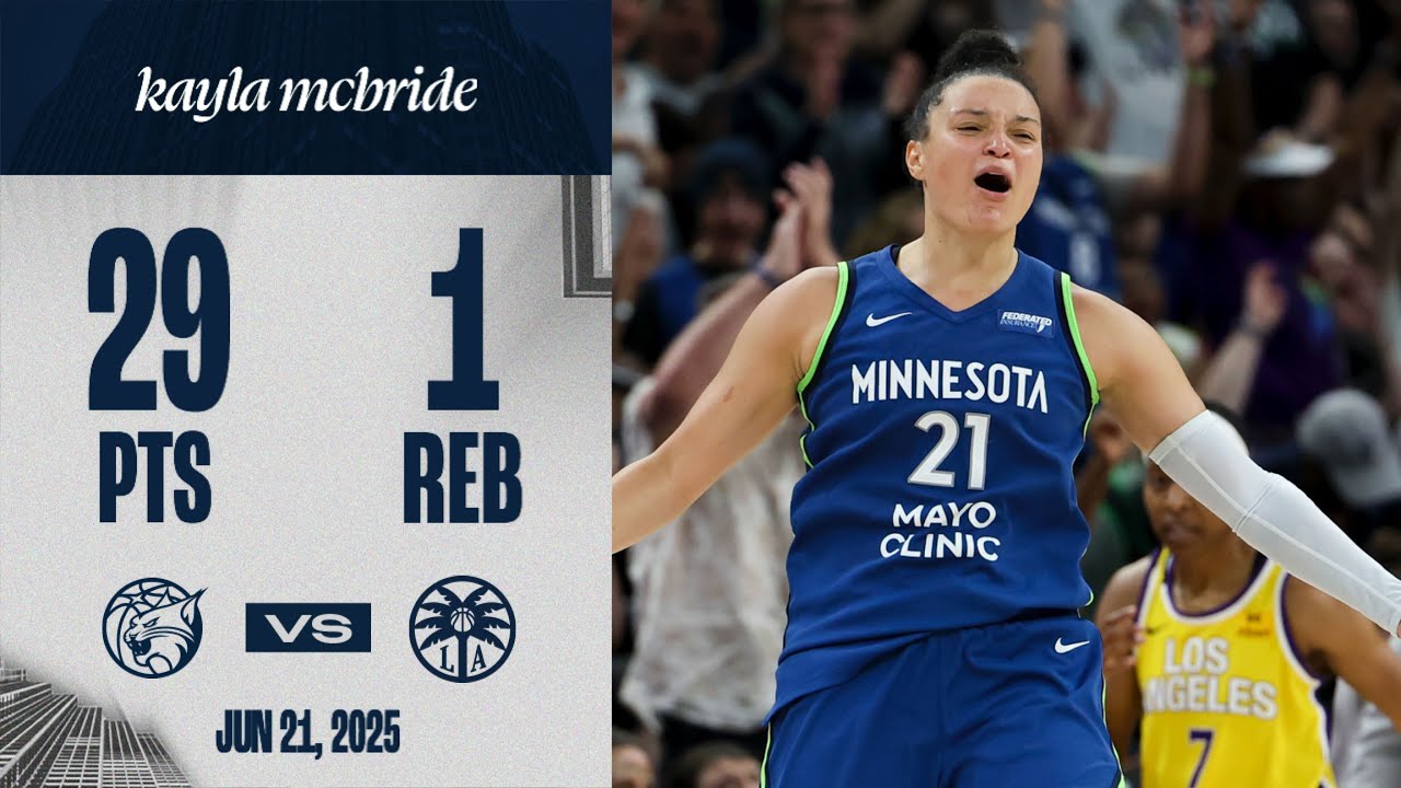 Kayla McBride With An ALL-STAR PERFORMANCE Scoring 29 Points Vs Sparks | 06.21.25
