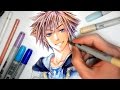 【COPIC SPEEDPAINT】Kingdom Hearts Sora