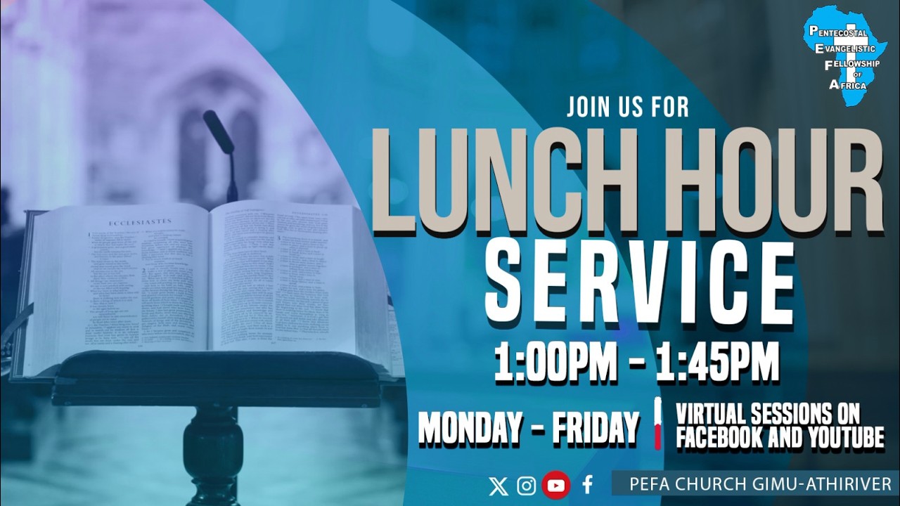 Welcome to Lunch Hour || Minister: Florence Machio  || It's Time To Surrender Everything || 16/02/26