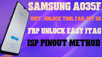 Samsung A03 ||  A035F Google Frp Unlock | Bit S8, U8 | Easy Jtag Plus | Isp Method 2025 | Android13