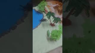 school work project forest model #shortvideo#