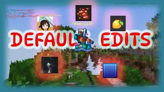The ONLY AMAZING Default Edit Pack Folder (16x, 32x)