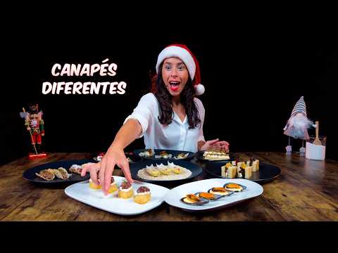 10 Easy and Different Canapés for Christmas!