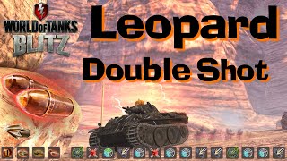 WOT Blitz Leopard Doubleshot \\ 24 Shells in a Magazine