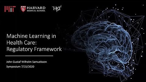 Machine Learning in Health Care: Regulatory Framework