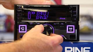 Alpine's new 2015 CDE W265BT / CDE-164BT new Bass Engine SQ