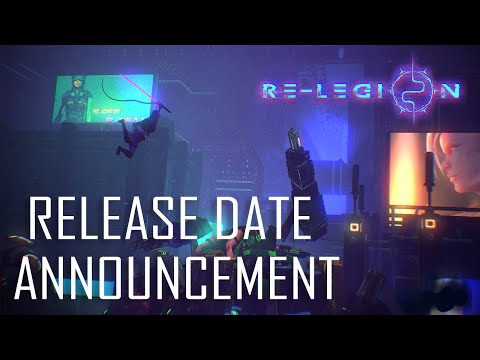 Re-Legion - Official Release Date Trailer [Cyberpunk RTS]