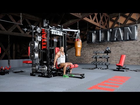 T1-X-108 - Seated Smith Shrug ( pronated grip )