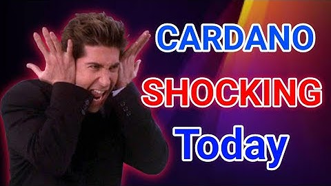 CARDANO Shocked || ADA Price Prediction! Cardano Today Update