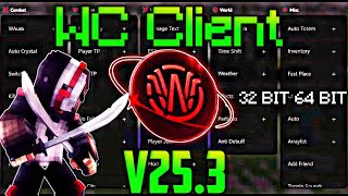 🚀WClient v25.0 Supports Minecraft 1.26.13 🔥 | Best Client MCPE 