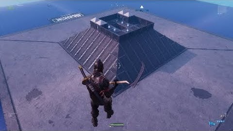 How to build the pyramid 1v1 arena creative (Fortnite)