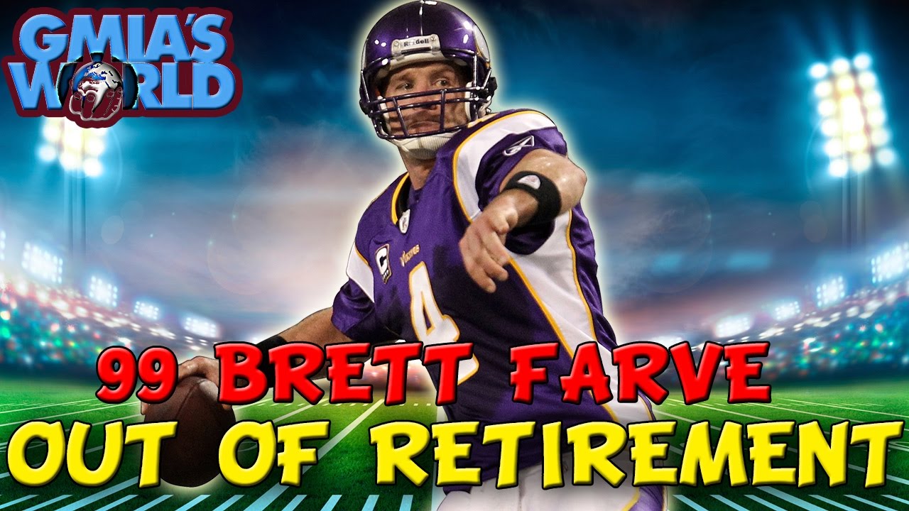 BRETT FAVRE COMES OUT OF RETIREMENT! (99 UT TERRELLE PRYOR GAMEPLAY) | MUT 17 GAMEPLAY