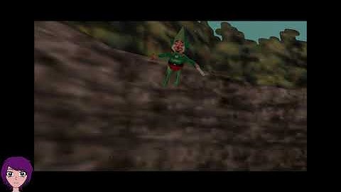 swamp tingle with bomb/blast mask hovering (sword required) - Majoras Mask Randomizer