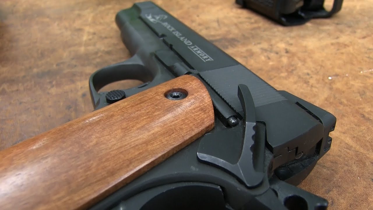 モデルガン】伝説の1911 MGC ボブチャウカスタム - YouTube