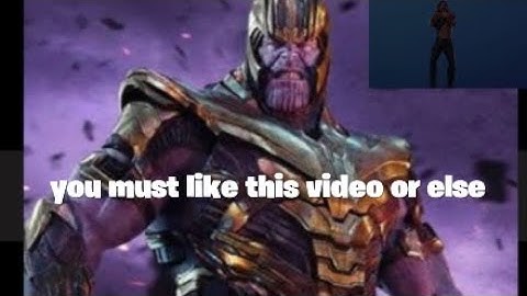 Making Thanos in Dc Universe Online
