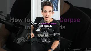How to Cannibal Corpse in 30 seconds #shorts