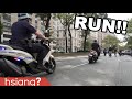 NYPD show up to our UNSANCTIONED ELECTRIC ROAD RACE!!