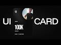 Threads UI Card - UIUX design with animation in figma